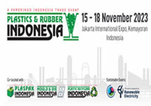 De 15 a 18 de novembro, Tederic encontrar-se-á consigo na Plastics & Rubber Indonesia